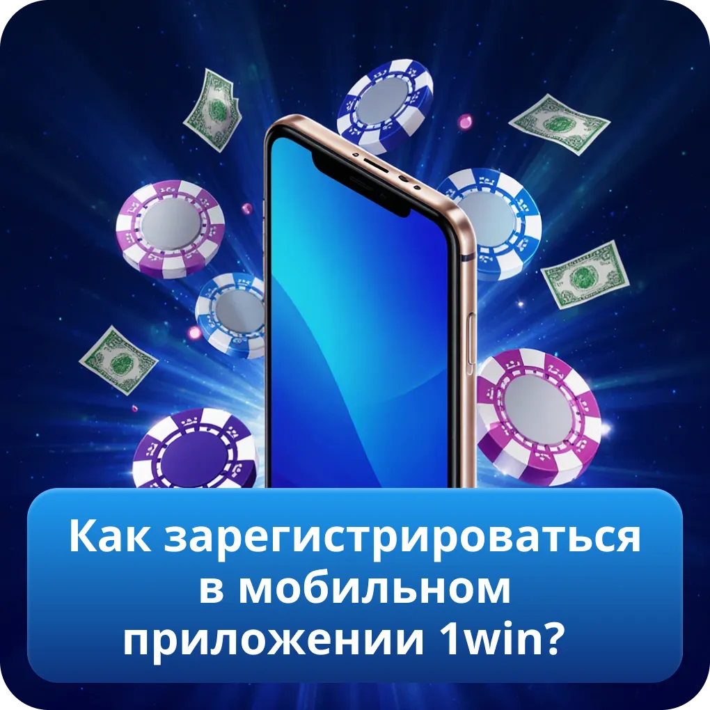 Как зарегистрироваться в мобильном приложении 1win?